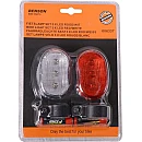 Σετ 2 φωτιστικά ποδηλάτου Led 006337 BENSON Σετ 2 φωτιστικά ποδηλάτου Led 006337 BENSON