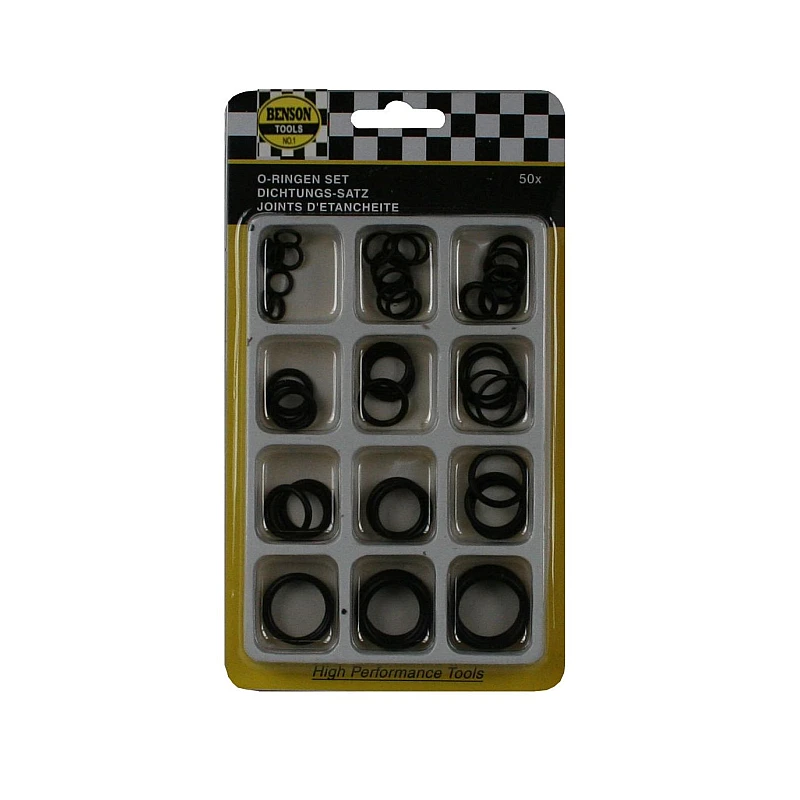 Σετ Λαστιχάκια (φλάντζες ) O-ring 50 Τεμ. 000206 BENSON Tools Σετ Λαστιχάκια (φλάντζες ) O-ring 50 Τεμ. 000206 BENSON Tools