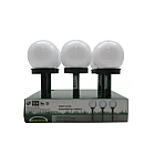Ηλιακό φωτιστικό Μπάλα κήπου LED Φ10cm λευκό 010444 BENSON Ηλιακό φωτιστικό Μπάλα κήπου LED Φ10cm λευκό 010444 BENSON