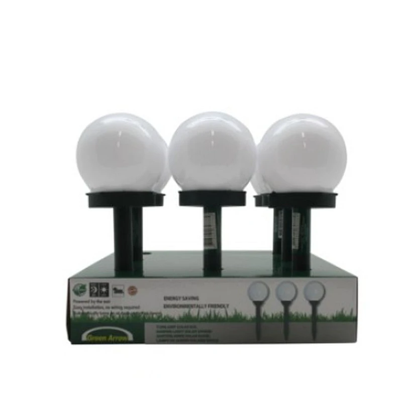 Ηλιακό φωτιστικό Μπάλα κήπου LED Φ10cm λευκό 010444 BENSON Ηλιακό φωτιστικό Μπάλα κήπου LED Φ10cm λευκό 010444 BENSON