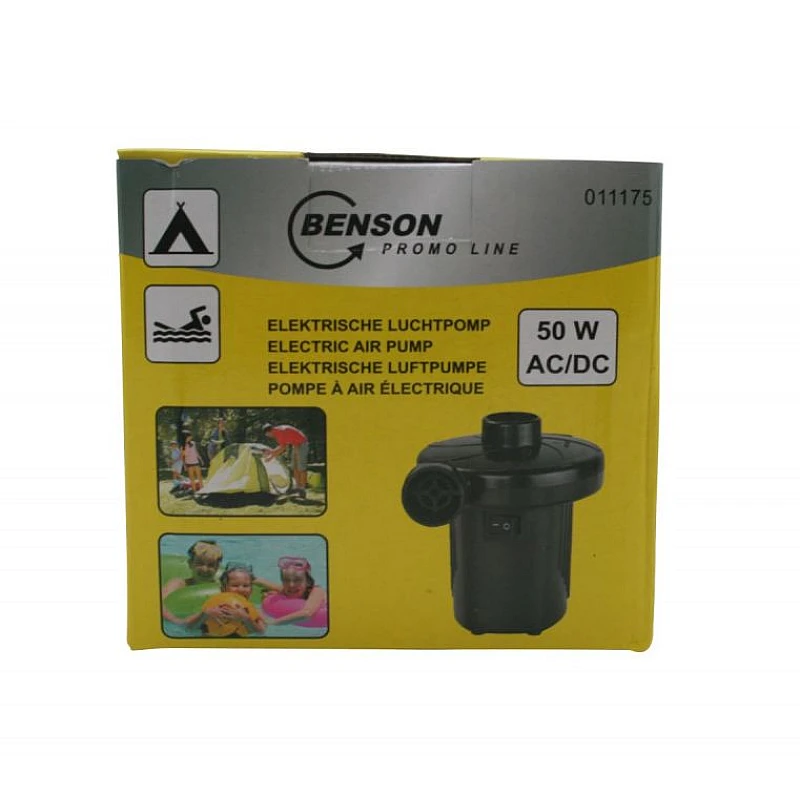 Ηλεκτρική Τρόμπα Αέρος AC/DC 50W 220V 12V με 3 κεφαλές 011175 BENSON Ηλεκτρική Τρόμπα Αέρος AC/DC 50W 220V 12V με 3 κεφαλές 011175 BENSON