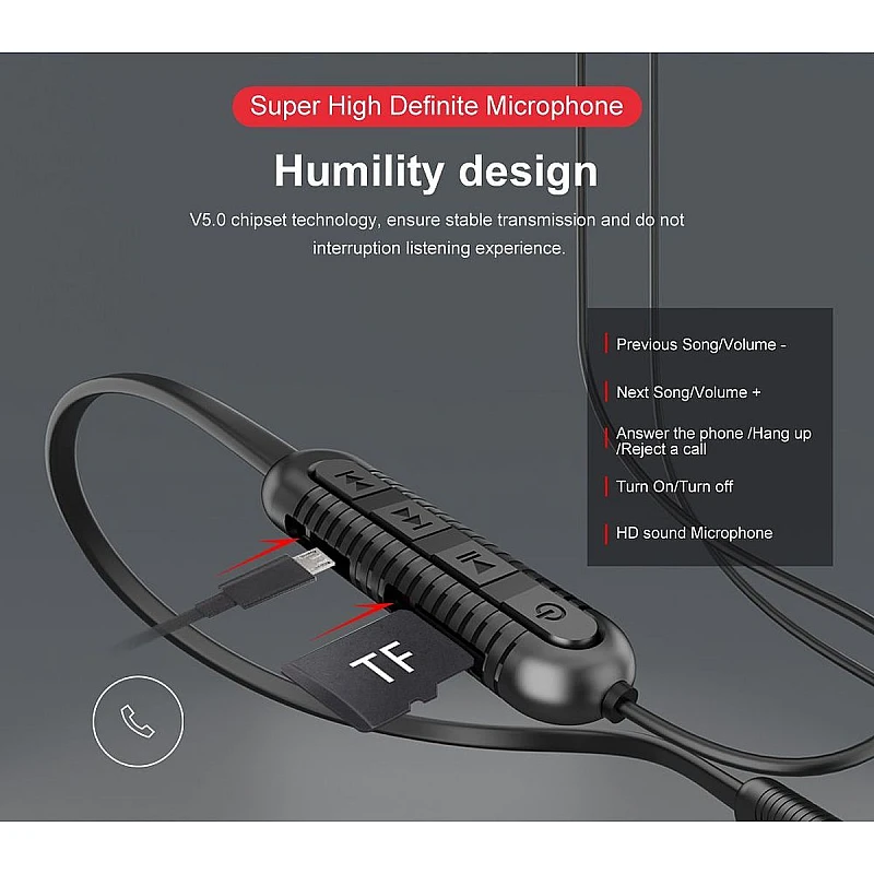 Ovleng S19 Sports Headset Bluetooth Ασύρματα μαγνητικά στερεοφωνικά ακουστικά κόκκινα Ovleng S19 Sports Headset Bluetooth Ασύρματα μαγνητικά στερεοφωνικά ακουστικά κόκκινα