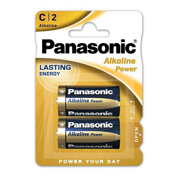Panasonic  Power LR14 C Αλκαλική Μπαταρία 2 τεμάχια
