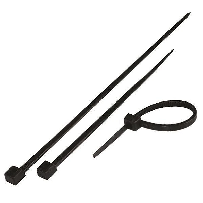 Δεματικά καλωδίων (Cable Ties) 7.6*350mm 100 τεμάχια Μαύρα 147-54117 EUROLAMP Δεματικά καλωδίων (Cable Ties) 7.6*350mm 100 τεμάχια Μαύρα 147-54117 EUROLAMP
