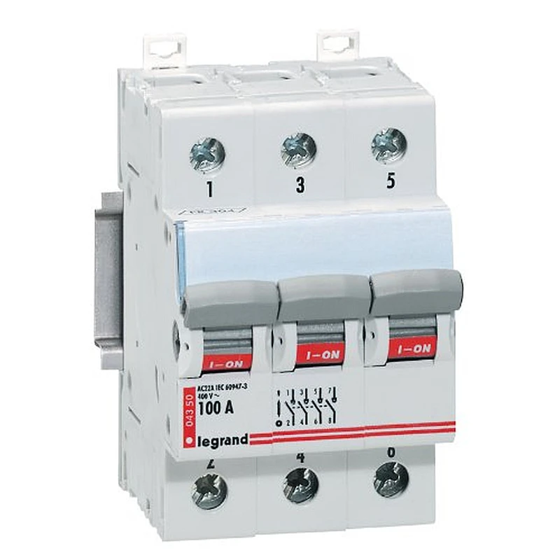 LEGRAND Διακόπτης ράγας Τριφασικός 3x100A DX3-IS 406469 LEGRAND Διακόπτης ράγας Τριφασικός 3x100A DX3-IS 406469