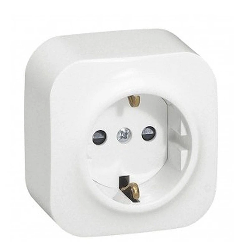 LEGRAND FORIX 782420 Πρίζα σούκο 2Π+ Γ 16A 250V Λευκό LEGRAND FORIX 782420 Πρίζα σούκο 2Π+ Γ 16A 250V Λευκό