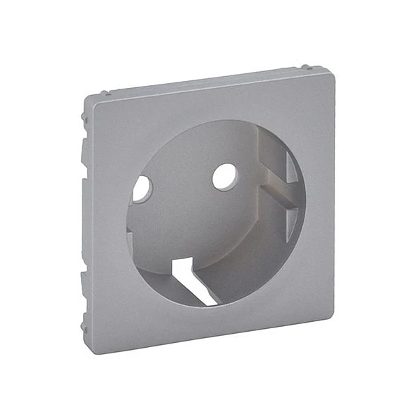 Legrand Valena Life Πλακίδιο Πρίζας Σούκο Αλουμίνιο 755202