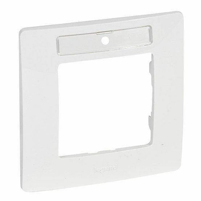 LEGRAND NILOE 665006 Πλαίσιο 1 θέσης με ετικέτα - Λευκό LEGRAND NILOE 665006 Πλαίσιο 1 θέσης με ετικέτα - Λευκό