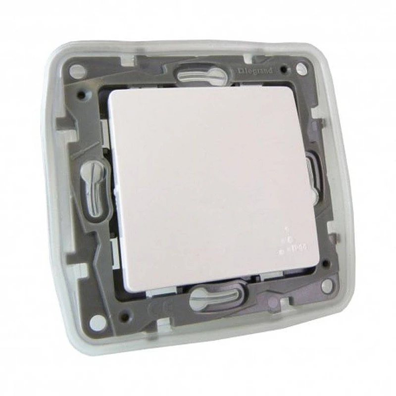 LEGRAND NILOE Διακόπτης Αλε-ρετούρ χωνευτός 10AX 250V IP44 λευκός 764514 LEGRAND NILOE Διακόπτης Αλε-ρετούρ χωνευτός 10AX 250V IP44 λευκός 764514