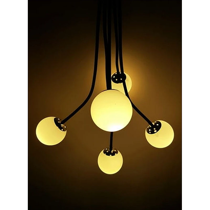 Κρεμαστό Φωτιστικό Πολύφωτο 5xE27 AC-OCTANS-5E27-BLK ACERTO Κρεμαστό Φωτιστικό Πολύφωτο 5xE27 AC-OCTANS-5E27-BLK ACERTO