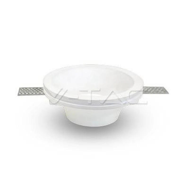 Γύψινο Χωνευτό Φωτιστικό Οροφής Λευκό VT-776RD V-TAC 3640 Γύψινο Χωνευτό Φωτιστικό Οροφής Λευκό VT-776RD V-TAC 3640
