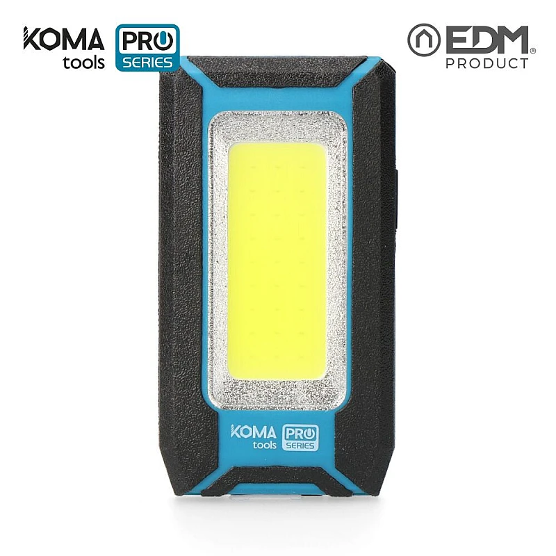Φακός LED και Powerbank επαναφορτιζόμενος 500 Lumens KOMA TOOLS PRO 36444 EDM Spain Φακός LED και Powerbank επαναφορτιζόμενος 500 Lumens KOMA TOOLS PRO 36444 EDM Spain