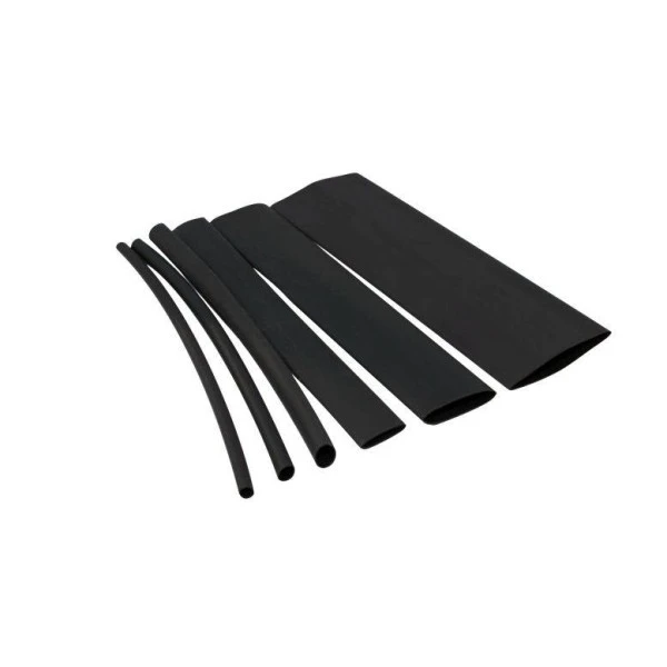 Θερμοσυστελλόμενο μαύρο 1 μέτρο 10mm 365-555 Commel 10 τεμάχια