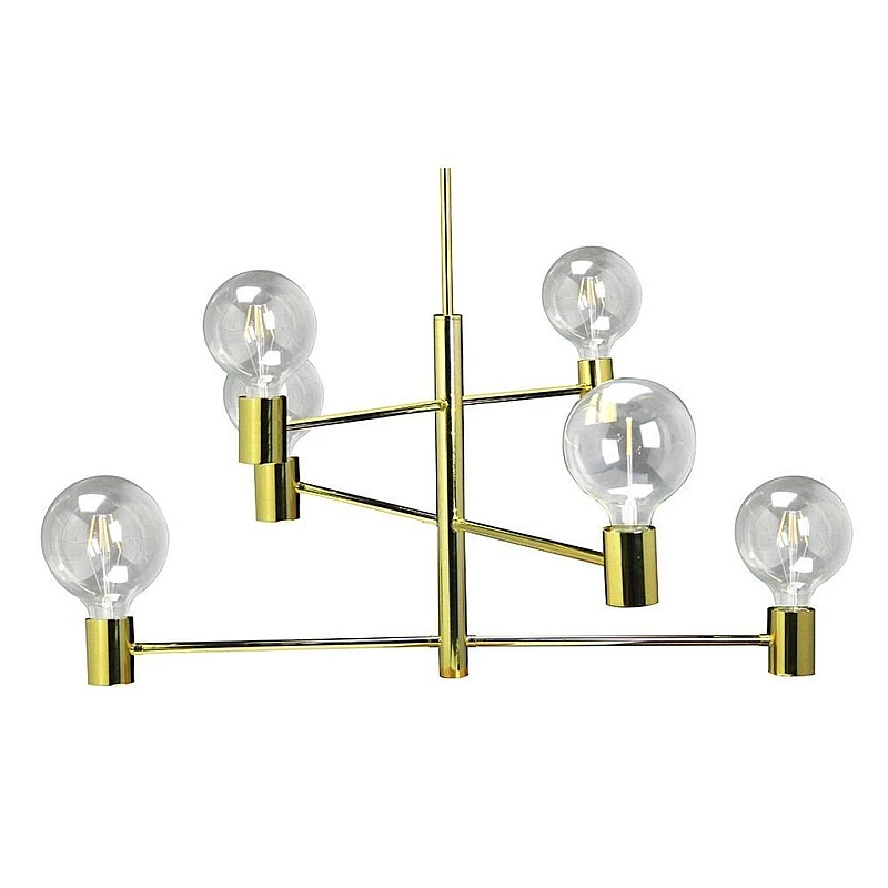 Πολύφωτο κρεμαστό φωτιστικό με 6 ντουί E27 Modern 6 Bulb Chandelier VT-7400 V-TAC 3889 Πολύφωτο κρεμαστό φωτιστικό με 6 ντουί E27 Modern 6 Bulb Chandelier VT-7400 V-TAC 3889