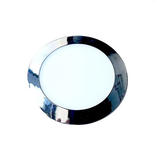 LED Πάνελ chrome 18Watt Φωτιστικό Οροφής χωνευτό ψυχρό λευκό 6400K VT-1807CH V-TAC 6348