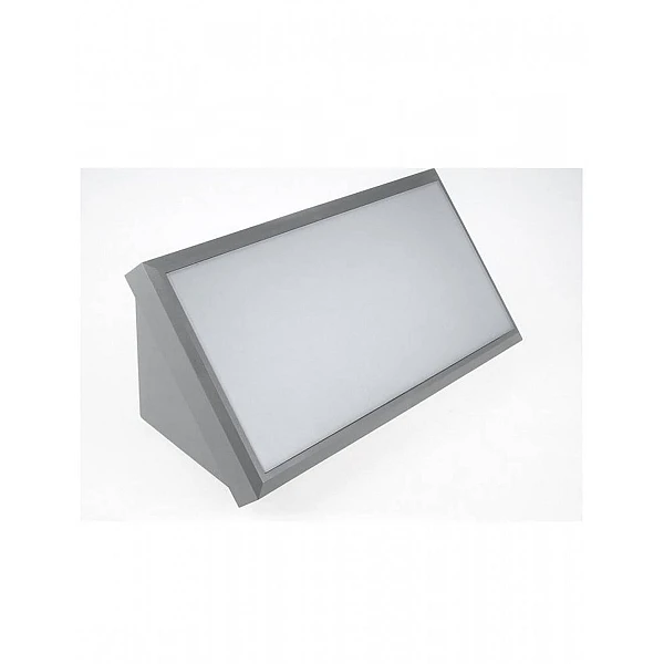 Φωτιστικό LED απλίκα 20W γωνία IP65 6400K ψυχρό λευκό Γκρι σώμα VT-8055 V-TAC 218238