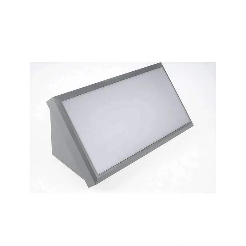 Φωτιστικό LED απλίκα 20W γωνία IP65 6400K ψυχρό λευκό Γκρι σώμα VT-8055 V-TAC 218238