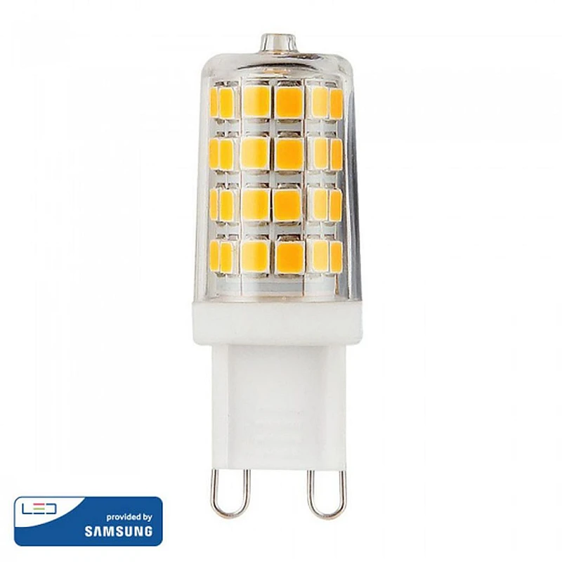 Λαμπτήρας SAMSUNG Led G9 3W θερμό λευκό 3000Κ VT-204 V-TAC 246 Λαμπτήρας SAMSUNG Led G9 3W θερμό λευκό 3000Κ VT-204 V-TAC 246