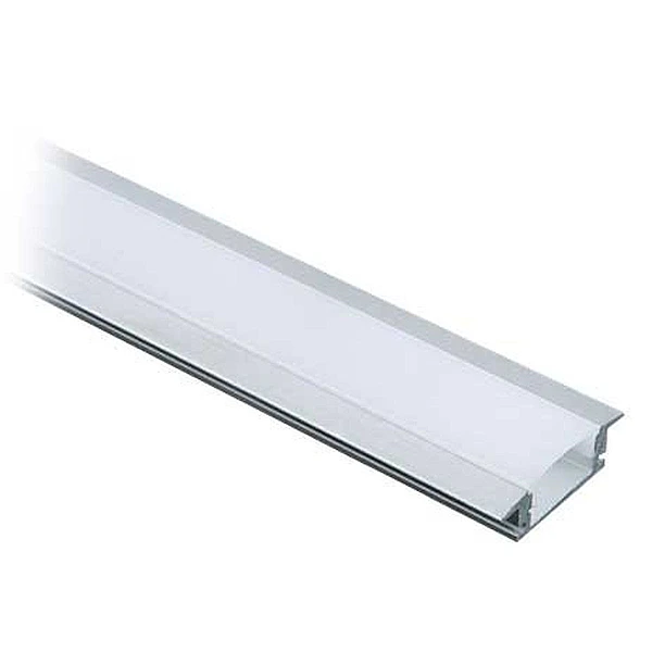 Προφίλ αλουμινίου χωνευτό για ταινίες led  2000 x 24,7 x 7mm VT-8106 V-TAC 3350