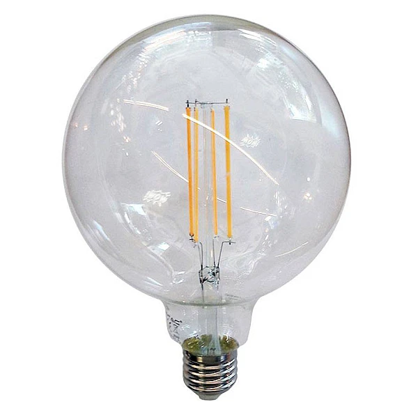 Λαμπτήρας Led E27 G125 12.5Watt Θερμό Λευκό 3000Κ Filament VT-2143 217453 V-TAC