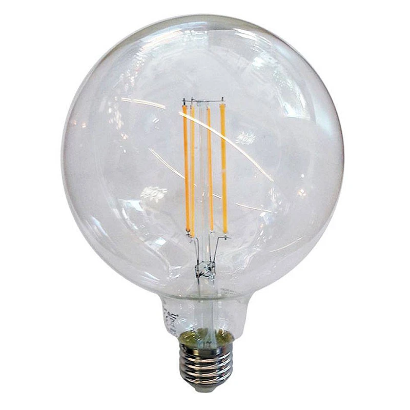 Λαμπτήρας Led E27 G125 12.5Watt Θερμό Λευκό 3000Κ Filament VT-2143 217453 V-TAC