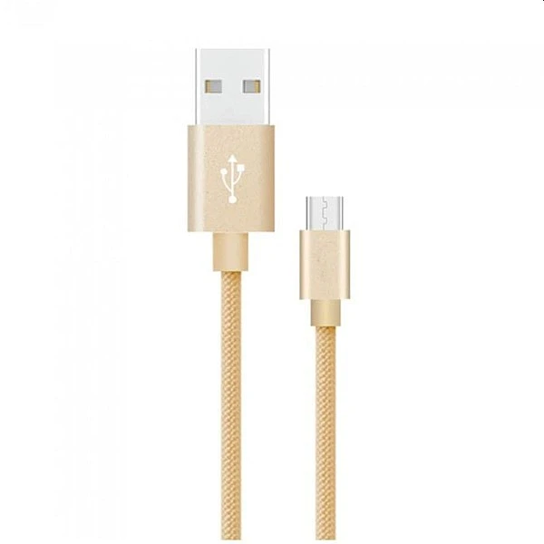 Καλώδιο Φόρτισης και μεταφοράς δεδομένων PLATINUM Series USB Type C 1m χρυσό VT-5334 V-TAC 8493
