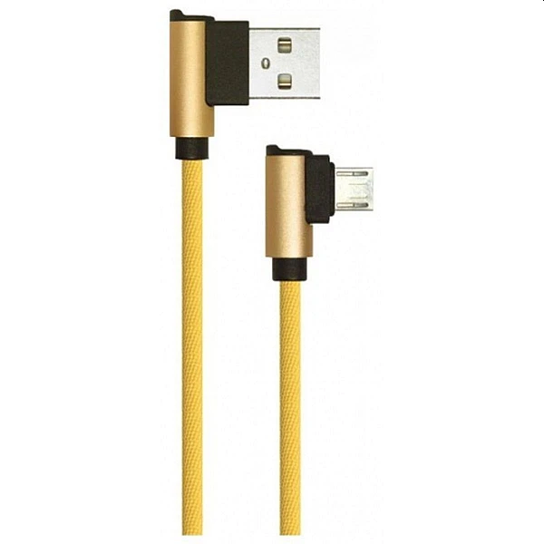 Καλώδιο Φόρτισης και μεταφοράς δεδομένων Diamond Series USB Micro 1m χρυσό VT-5361 V-TAC 8637