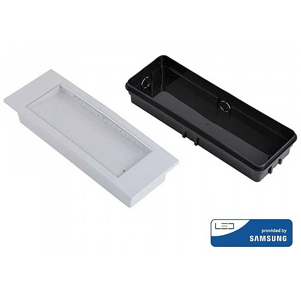 Φωτιστικό ασφαλείας SAMSUNG LEDS 3.8W Λευκό VT-511S ​V-TAC 899