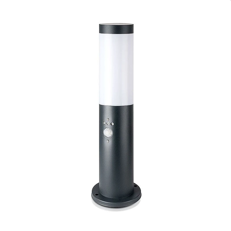 Επιδαπέδιο φωτιστικό κήπου E27 IP44 Stainless + PC με γκρι σώμα 45cm με ανιχνευτή κίνησης VT-838 V-TAC 8965 Επιδαπέδιο φωτιστικό κήπου E27 IP44 Stainless + PC με γκρι σώμα 45cm με ανιχνευτή κίνησης VT-838 V-TAC 8965