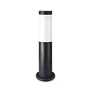 Επιδαπέδιο φωτιστικό κήπου Κολονάκι E27 IP44 Stainless + PC με μαύρο σώμα 45cm VT-838 V-TAC 8593 Επιδαπέδιο φωτιστικό κήπου Κολονάκι E27 IP44 Stainless + PC με μαύρο σώμα 45cm VT-838 V-TAC 8593