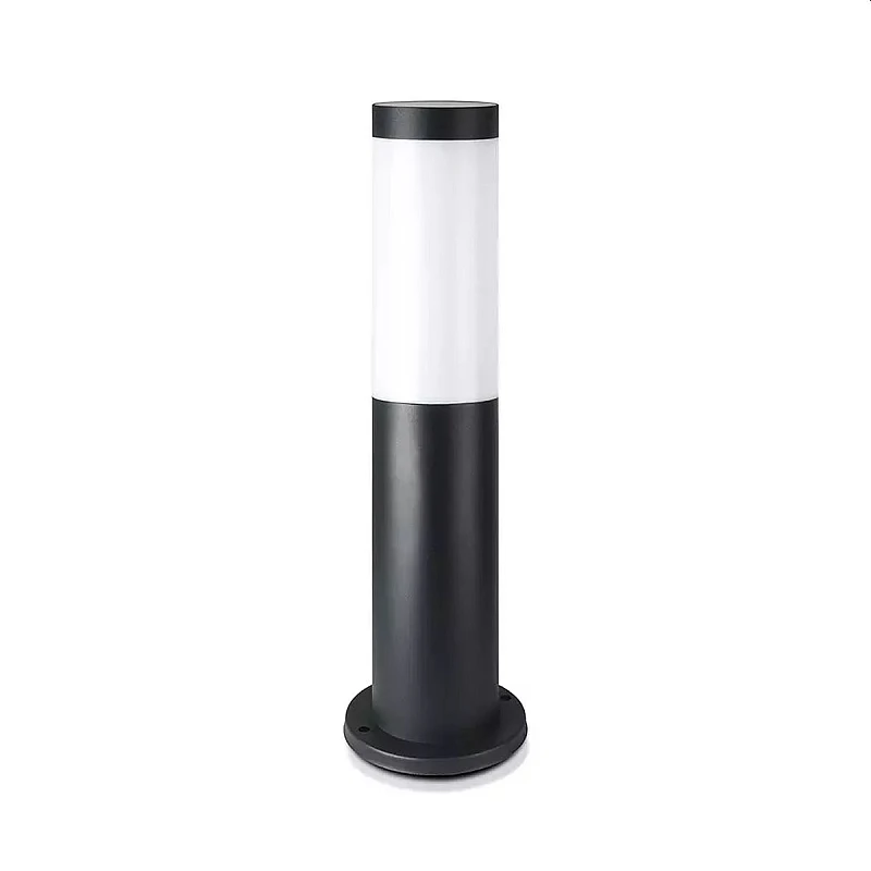 Επιδαπέδιο φωτιστικό κήπου Κολονάκι E27 IP44 Stainless + PC με μαύρο σώμα 45cm VT-838 V-TAC 8593 Επιδαπέδιο φωτιστικό κήπου Κολονάκι E27 IP44 Stainless + PC με μαύρο σώμα 45cm VT-838 V-TAC 8593