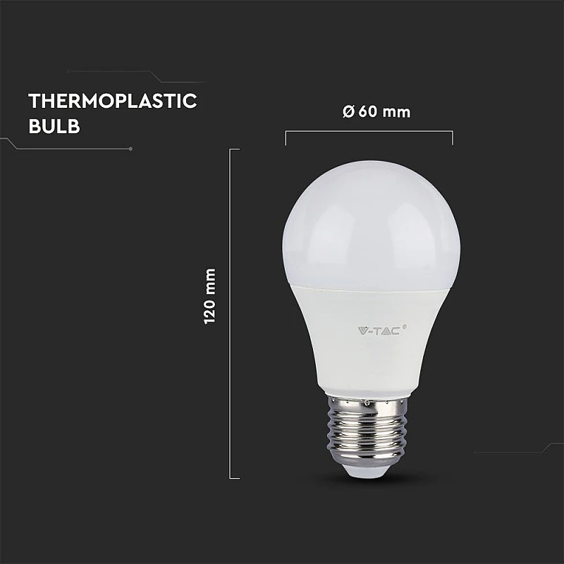Λαμπτήρας Led SAMSUNG E27 12Watt Φυσικό λευκό 4000Κ Dimmable VT-262D 20184 V-TAC Λαμπτήρας Led SAMSUNG E27 12Watt Φυσικό λευκό 4000Κ Dimmable VT-262D 20184 V-TAC