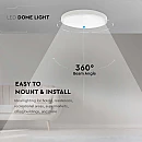 LED πλαφονιέρα 24W στρογγυλή ψυχρό λευκό 6500K IP44 Λευκό 100lm/W 7620 V-TAC LED πλαφονιέρα 24W στρογγυλή ψυχρό λευκό 6500K IP44 Λευκό 100lm/W 7620 V-TAC