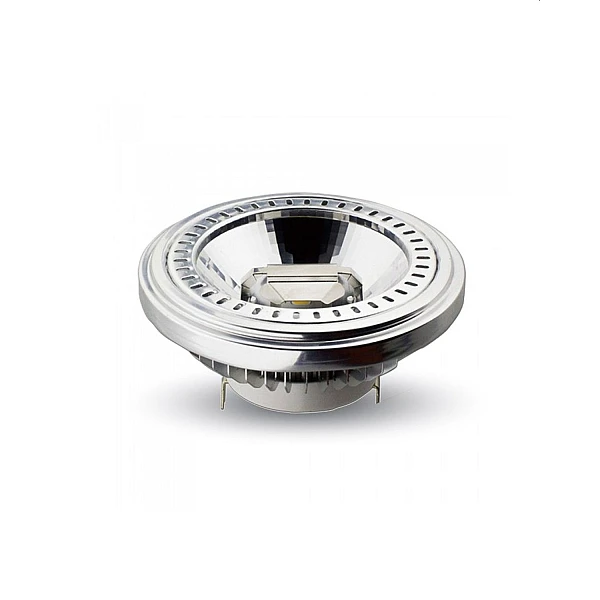 Λάμπα LED Spot G53 AR111 COB 15W φυσικό Λευκό 4500K 20° Αλουμινίου VT-1110 V-TAC 4062