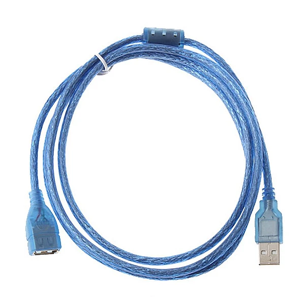 KALITON καλώδιο επέκτασης USB 2.0 Τύπου-Α αρσενικό σε USB 2.0  Τύπου-Α θηλυκό μπλε 1,5m 400300370