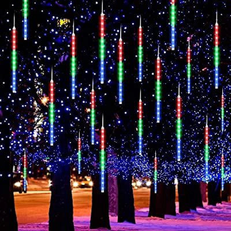 Βροχή Led (meteor rain Light) Αδιάβροχα 10τεμ Πολύχρωμα τύπου Μετεωρίτης LMLIP44CO OEM Βροχή Led (meteor rain Light) Αδιάβροχα 10τεμ Πολύχρωμα τύπου Μετεωρίτης LMLIP44CO OEM