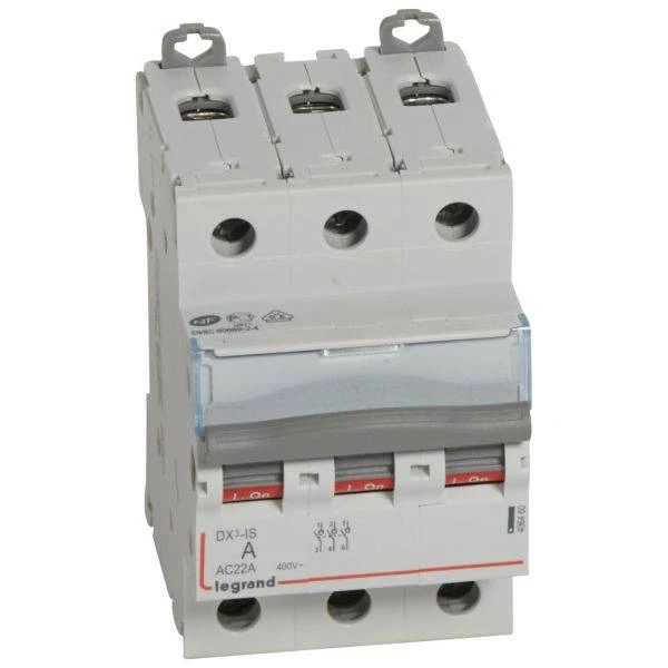 LEGRAND Διακόπτης ράγας Τριφασικός 3x40A DX3-IS 406466