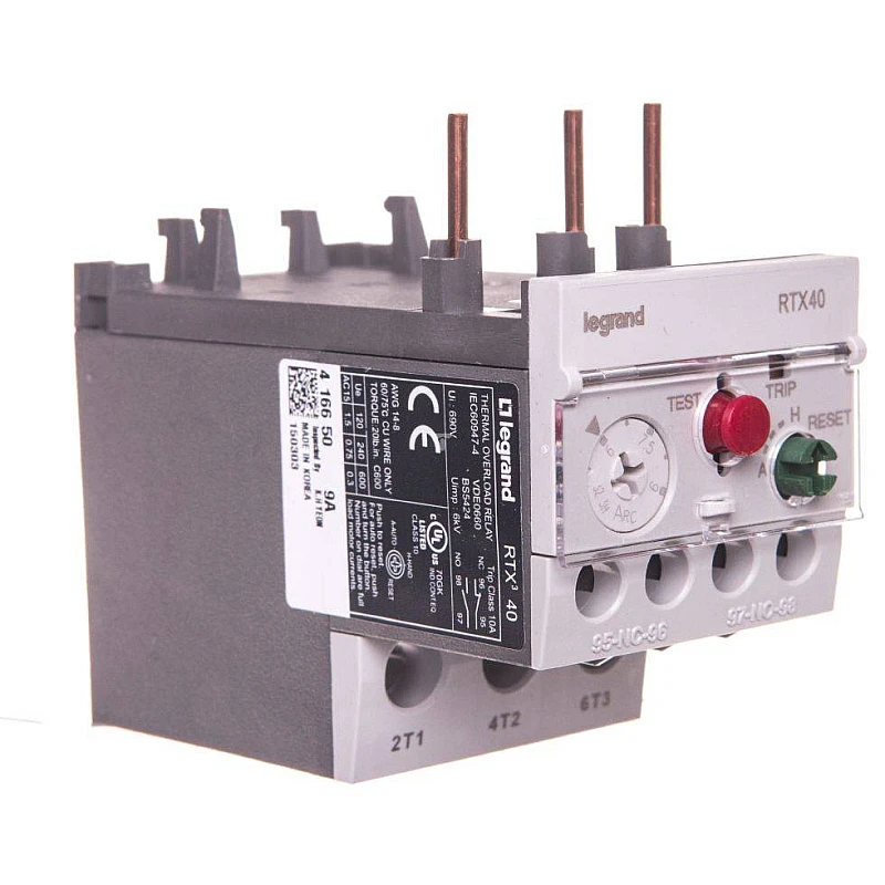 Legrand RTX40 ρελέ θερμικής προστασίας (Θερμικό)5-8A 416649 Legrand RTX40 ρελέ θερμικής προστασίας (Θερμικό)5-8A 416649