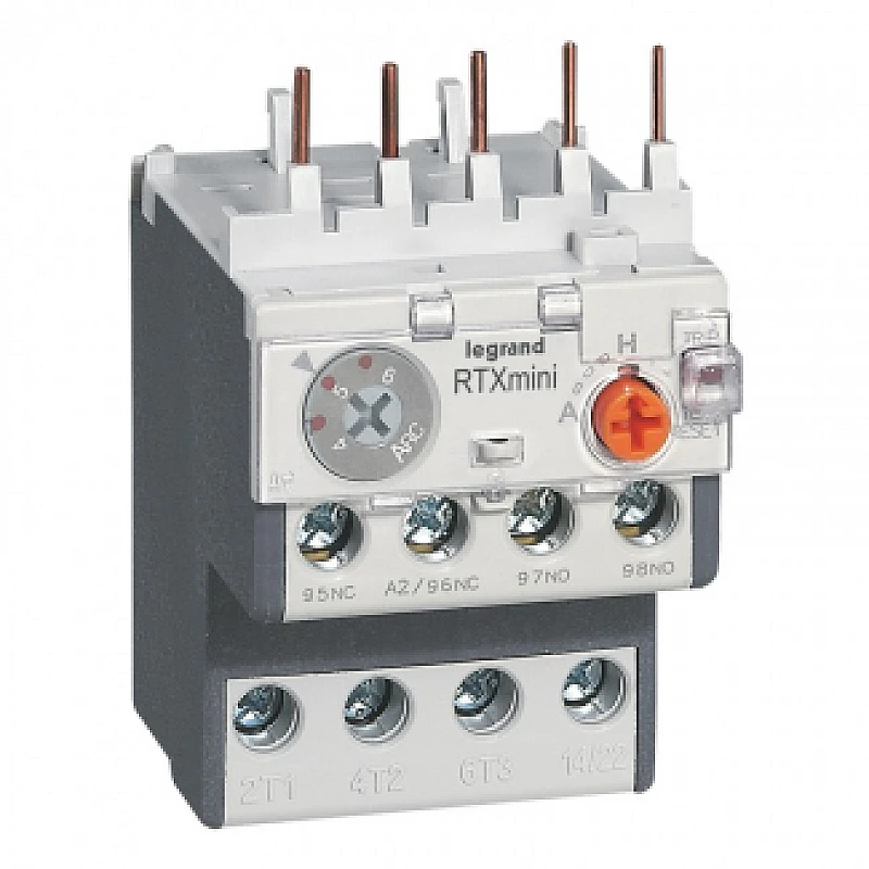 Legrand RTX3 mini ρελέ θερμικής προστασίας 4-6A 6-9A Legrand RTX3 mini ρελέ θερμικής προστασίας 4-6A 6-9A