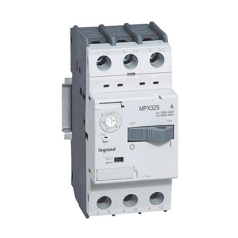 Legrand MPX32S Αυτόματος θερμομαγνητικός διακόπτης προστασίας κινητήρα 22A (14-22A) 417313 Legrand MPX32S Αυτόματος θερμομαγνητικός διακόπτης προστασίας κινητήρα 22A (14-22A) 417313