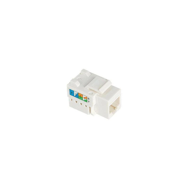 Φις connector RG45 για την πρίζα Τηλεφώνου/DATA TPS Ferrara 160-10001 λευκό χρώμα Φις connector RG45 για την πρίζα Τηλεφώνου/DATA TPS Ferrara 160-10001 λευκό χρώμα