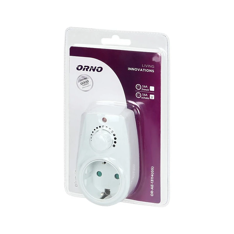 ORNO Adapter With Dimmer Μονή Εξωτερική Πρίζα Ρεύματος με ντίμερ 280watt OR-AE-13114(GS) ORNO Adapter With Dimmer Μονή Εξωτερική Πρίζα Ρεύματος με ντίμερ 280watt OR-AE-13114(GS)