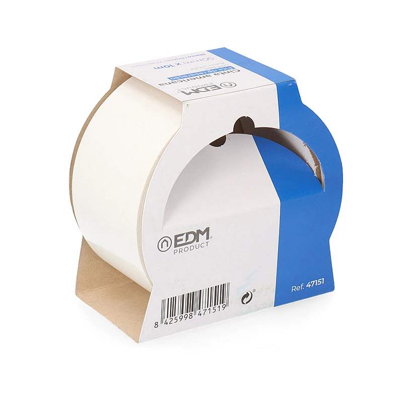 Ταινία Επισκευαστική Λευκή 10 Μέτρα Duct tape 50mm*10m 47151 EDM Spain Ταινία Επισκευαστική Λευκή 10 Μέτρα Duct tape 50mm*10m 47151 EDM Spain