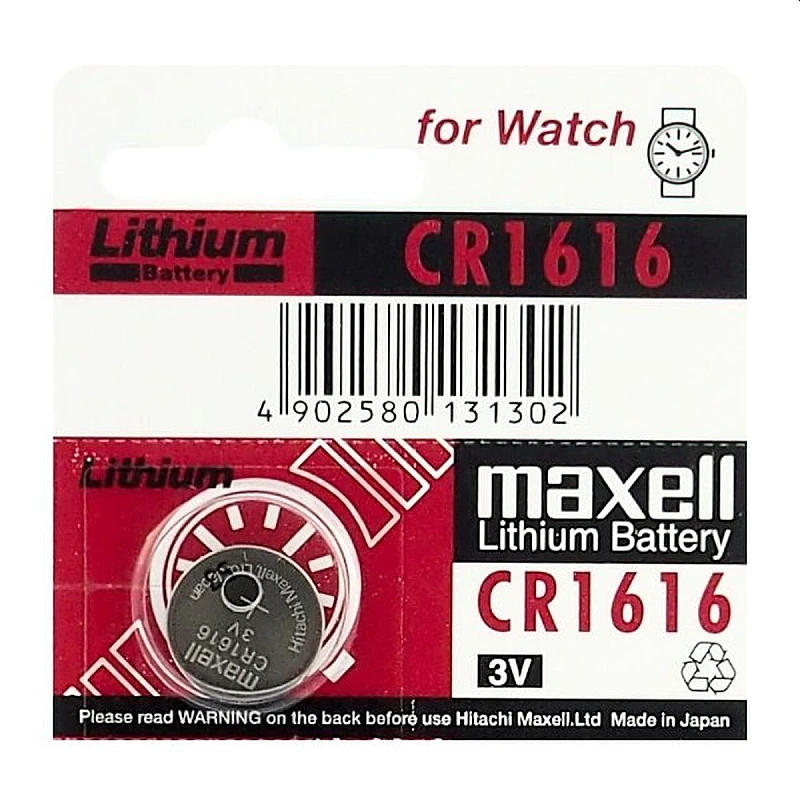 Maxell Μπαταρία Λιθίου 3V CR1616 1 τεμάχιο Maxell Μπαταρία Λιθίου 3V CR1616 1 τεμάχιο