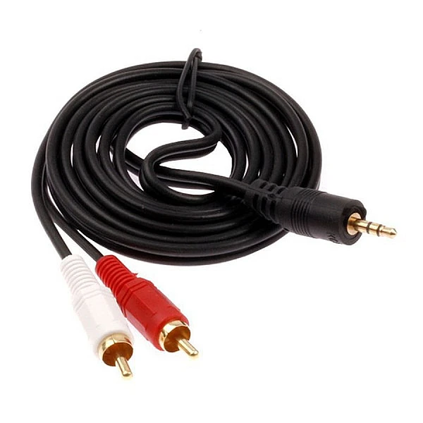 Καλωδίωση Stereo από jack 3.5mm σε 2x RCA Μήκος 1,5m 500200110 OEM