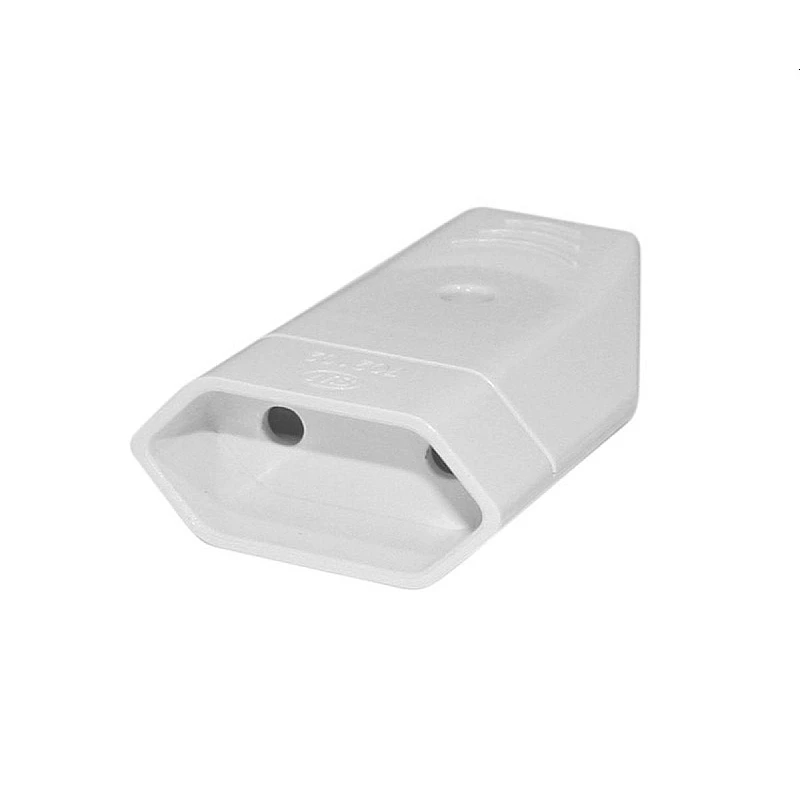 Φις διπολικό θηλυκό 2.5A 240V 147-10024 EUROLAMP Φις διπολικό θηλυκό 2.5A 240V 147-10024 EUROLAMP