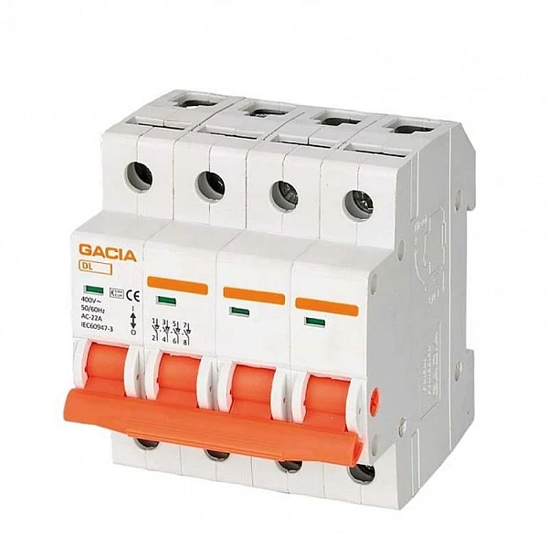 Gacia Διακόπτης ράγας Τετραπολικός 4Χ63A 500-43612