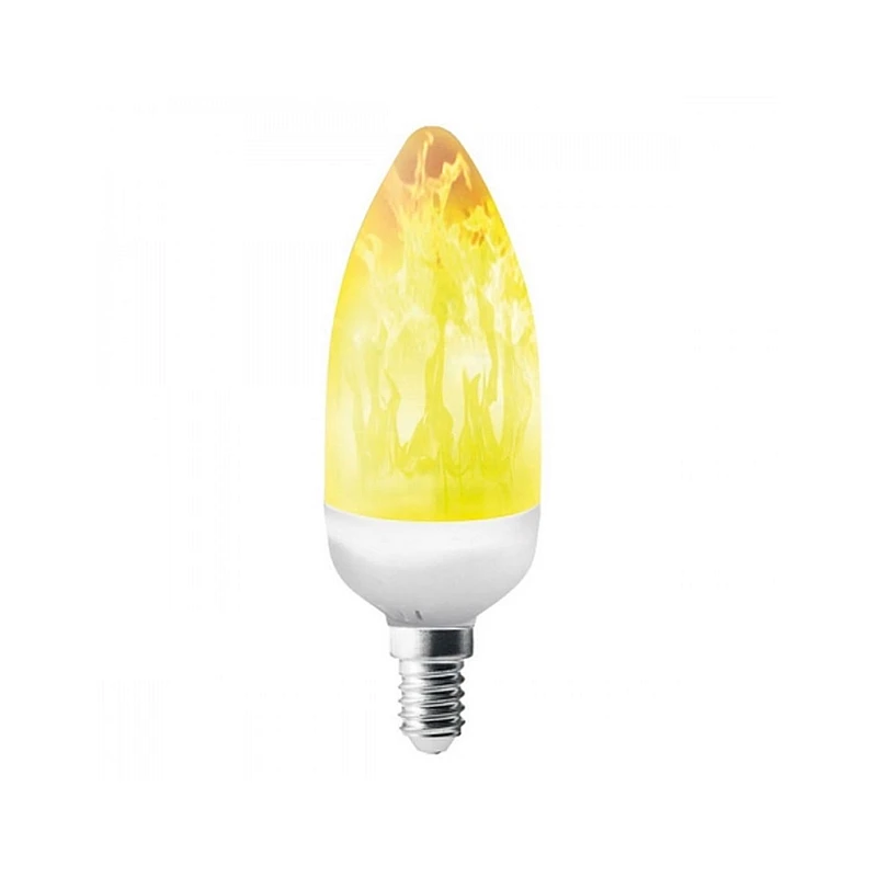Λαμπτήρας Led E14 C37 3Watt Θερμό λευκό 1500K Κεράκι φλόγα 147-81910 EUROLAMP Λαμπτήρας Led E14 C37 3Watt Θερμό λευκό 1500K Κεράκι φλόγα 147-81910 EUROLAMP