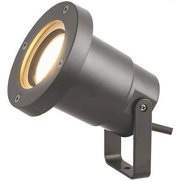 Φωτιστικό σποτ GU10 IP65 Κήπου πλαστικό γκρι 95x100 mm 145-82025 EUROLAMP