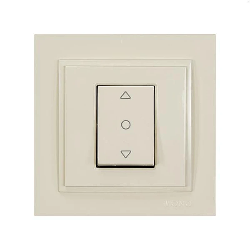 Διακόπτης Ρολών χωνευτός Μπεζ 152-10213 MONO ELECTRIC Despina Eurolamp Διακόπτης Ρολών χωνευτός Μπεζ 152-10213 MONO ELECTRIC Despina Eurolamp